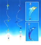 DOLT3961 Acrylic Dolphin Chime 2 asst